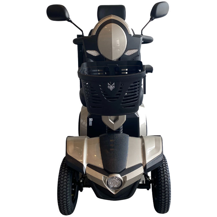 FOXTR-3-Mobility-Scooter-Champagne-Front